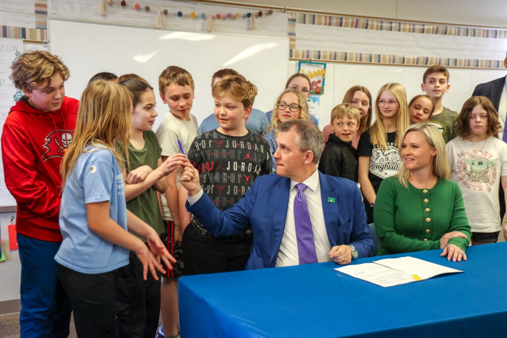 Gov. Armstrong signs bill banning public school student cellphone use in North Dakota
