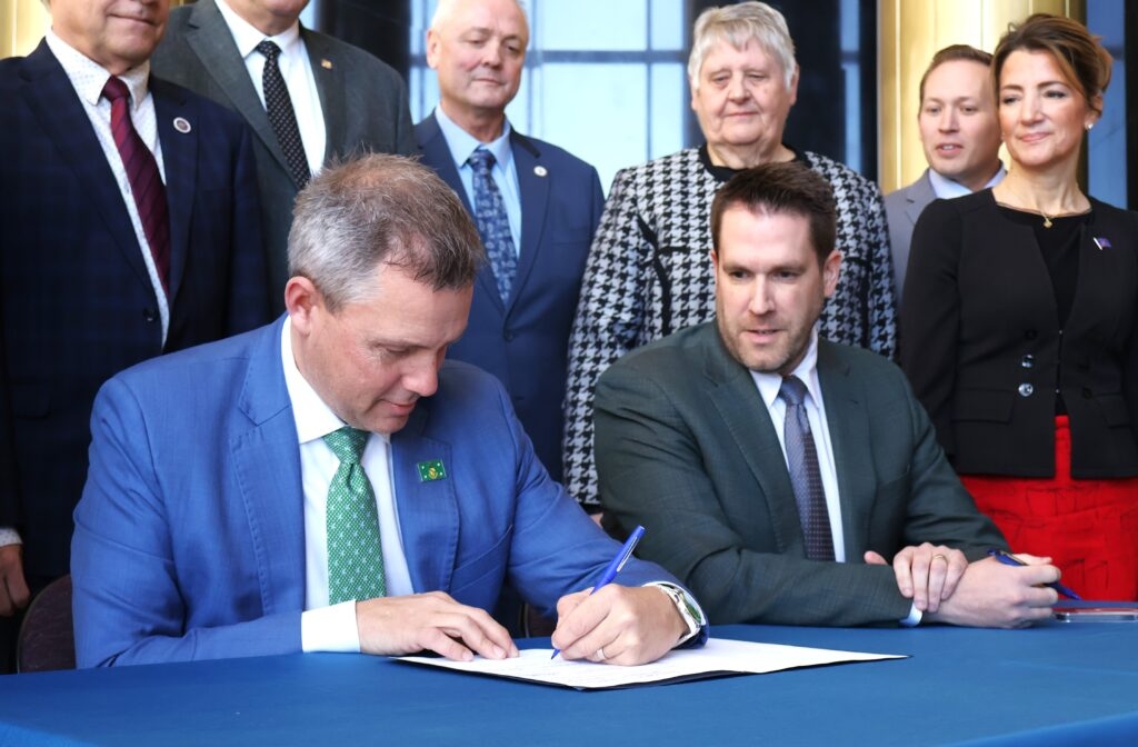 Property tax bill correcting oversight is first 2025 bill signed by North Dakota governor