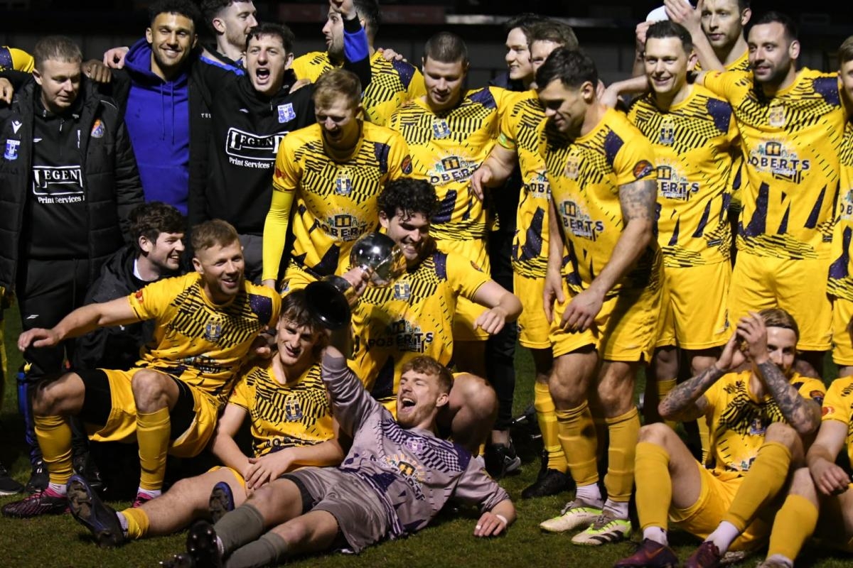 Pictures from champions Winsford United's night of crowning glory