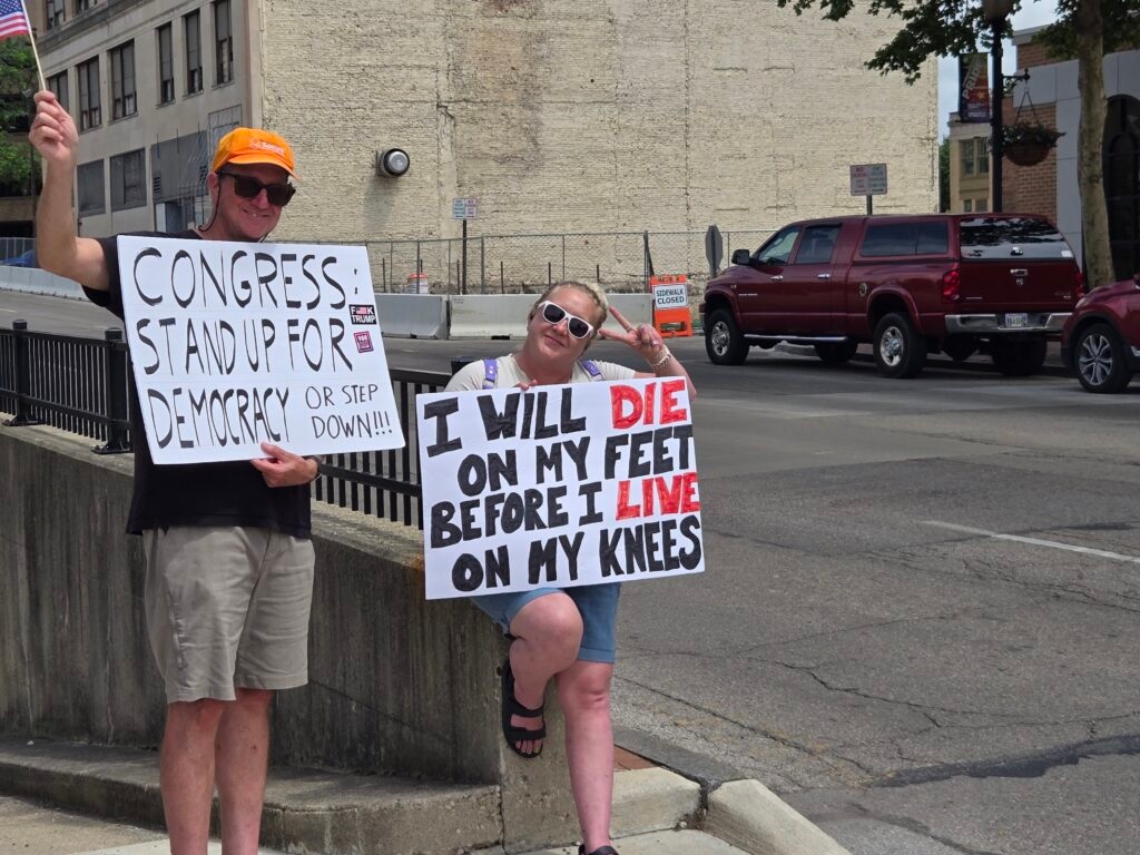 Springfield, Ohio residents rally on behalf of those who don't feel safe
