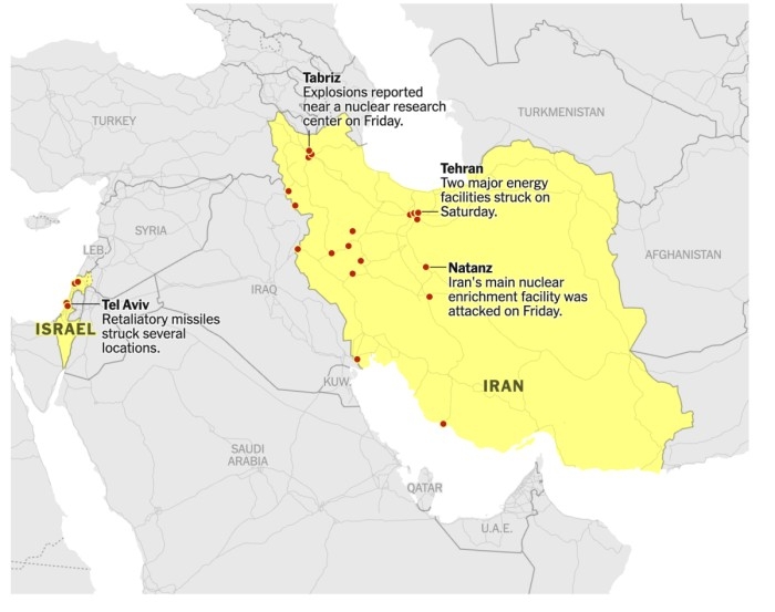 Iran's Oil and Gas Assets Rocked in Latest Round of Israeli Attacks