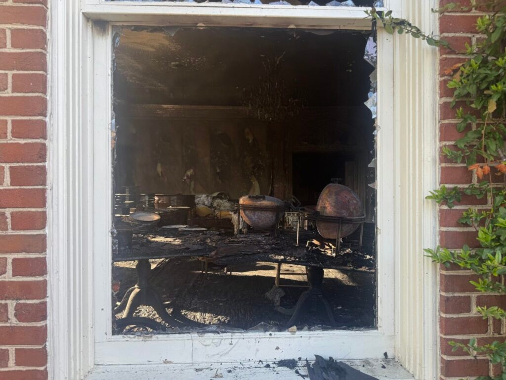Shock, sadness and resolve in the wake of arson attack on Pennsylvania governor's residence