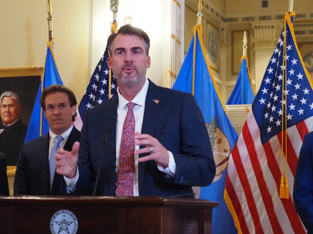 Governor signs income tax cut bill as Oklahoma lawmakers prepare to end session