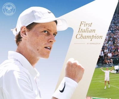 🏆Football hails Sinner: all celebrate the Wimbledon king, reactions👏