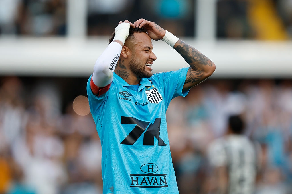 🟥 In likely Santos farewell, Neymar sent off against Botafogo