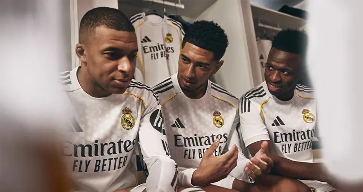 📸 Real Madrid unveil their new kit for the 2025/26 season