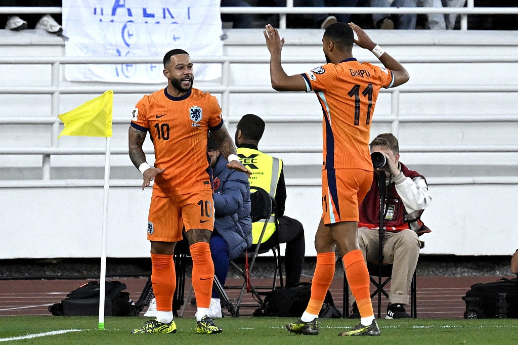 Qualifiers: Depay scores and nears historic milestone for the Netherlands ✅