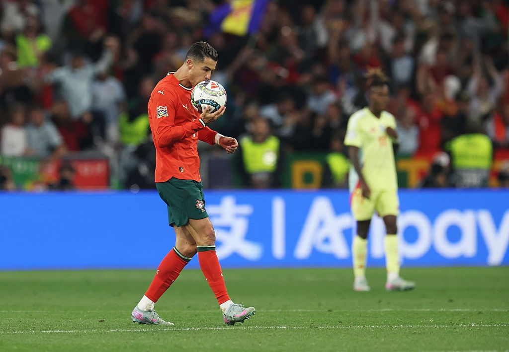 ⏱️ Cristiano Ronaldo goal sends Nations League final to extra time