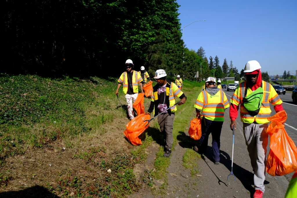Meet the men who cleaned 240,000 pounds of trash off Oregon's highways