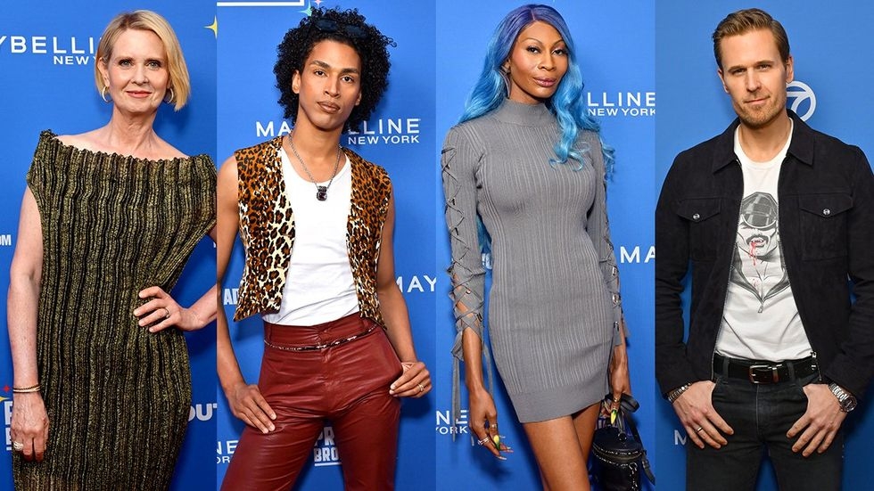 LGBTQ+ celebs dazzle Out and Advocate's Pride of Broadway red carpet