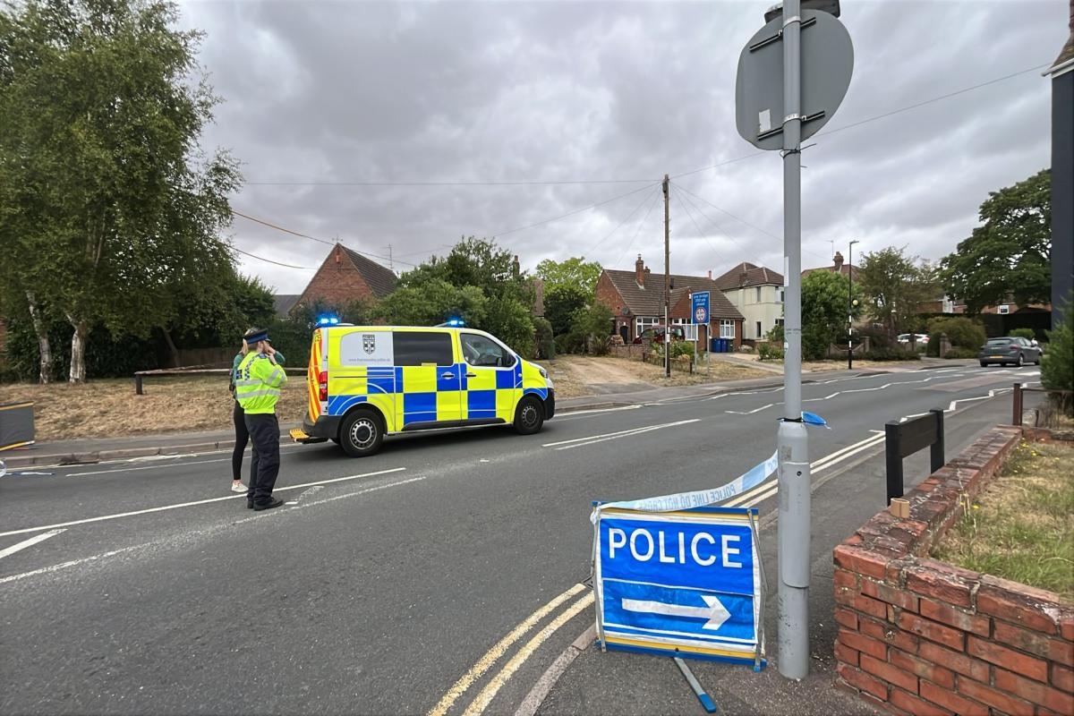 Concern grows as key road cordoned off with large police presence