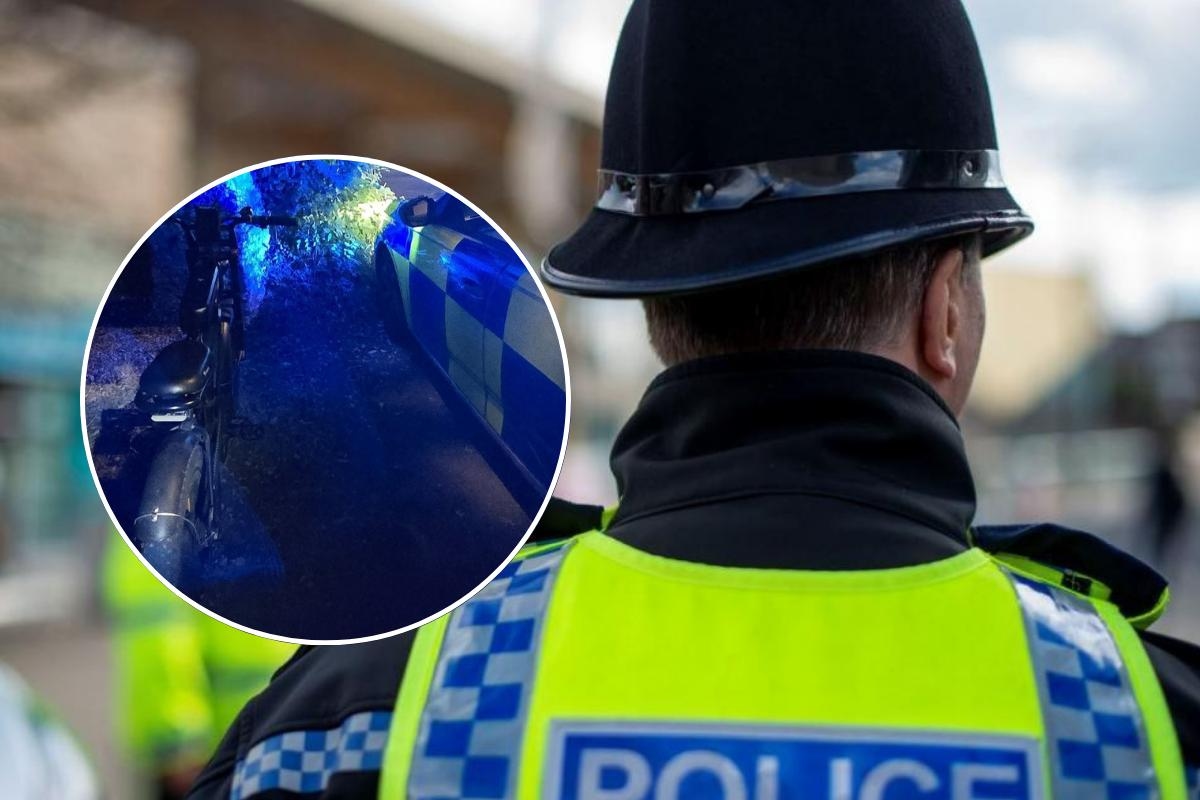 Illegal e-bike and rider's drugs seized by Thames Valley Police