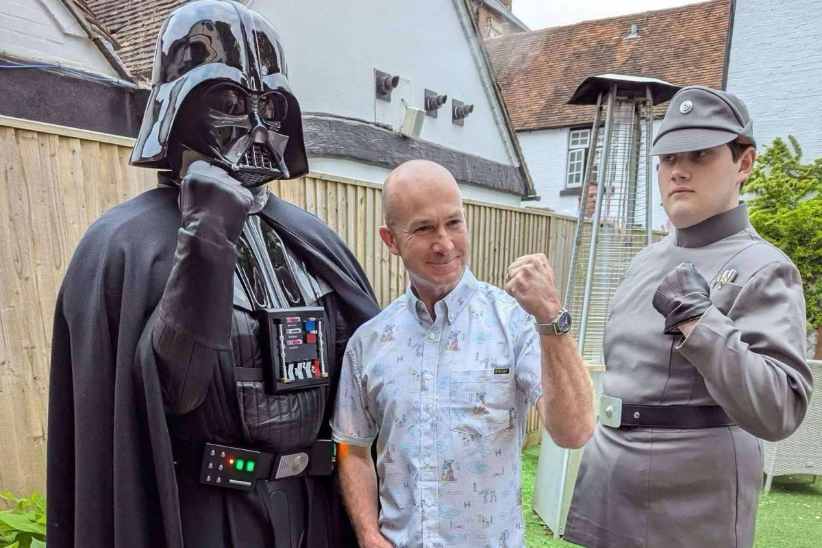 Stormtroopers descend on Oxfordshire town for Make-A-Wish