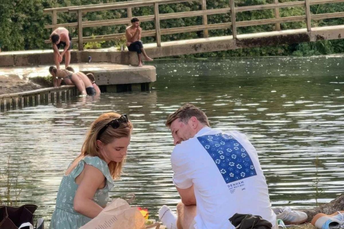 In pictures: Emma Watson enjoys picnic with male on 'cute date' in Oxford
