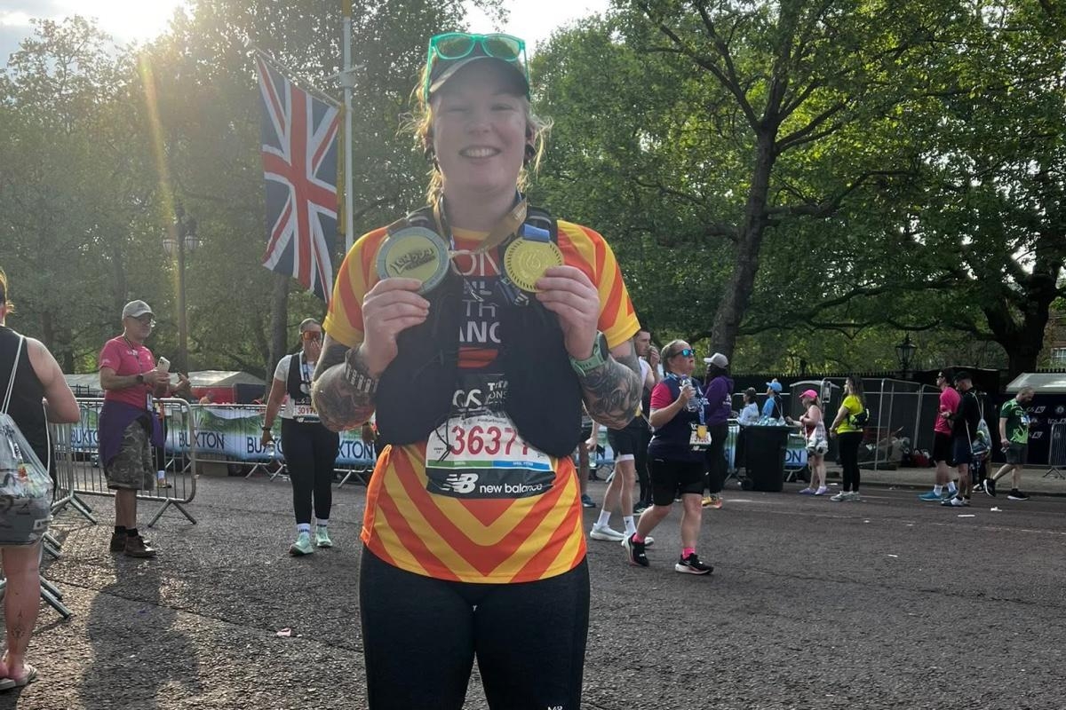 Local runner completes London Marathon despite being unwell
