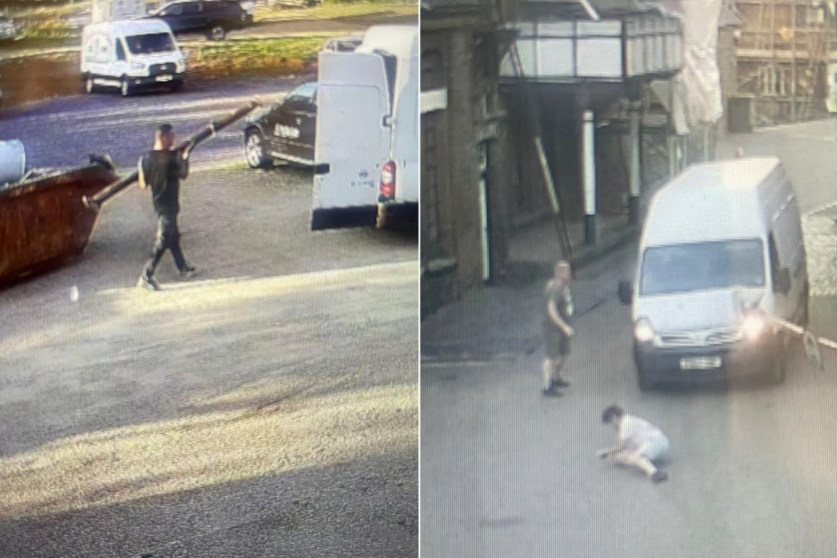 Brewery member of staff 'knocked over' by van after scrap metal theft