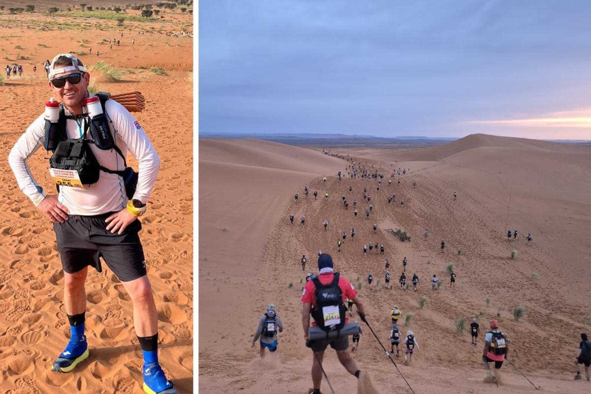 Hallucinations and starvation: Meet the man who ran ultramarathon in Sahara Desert