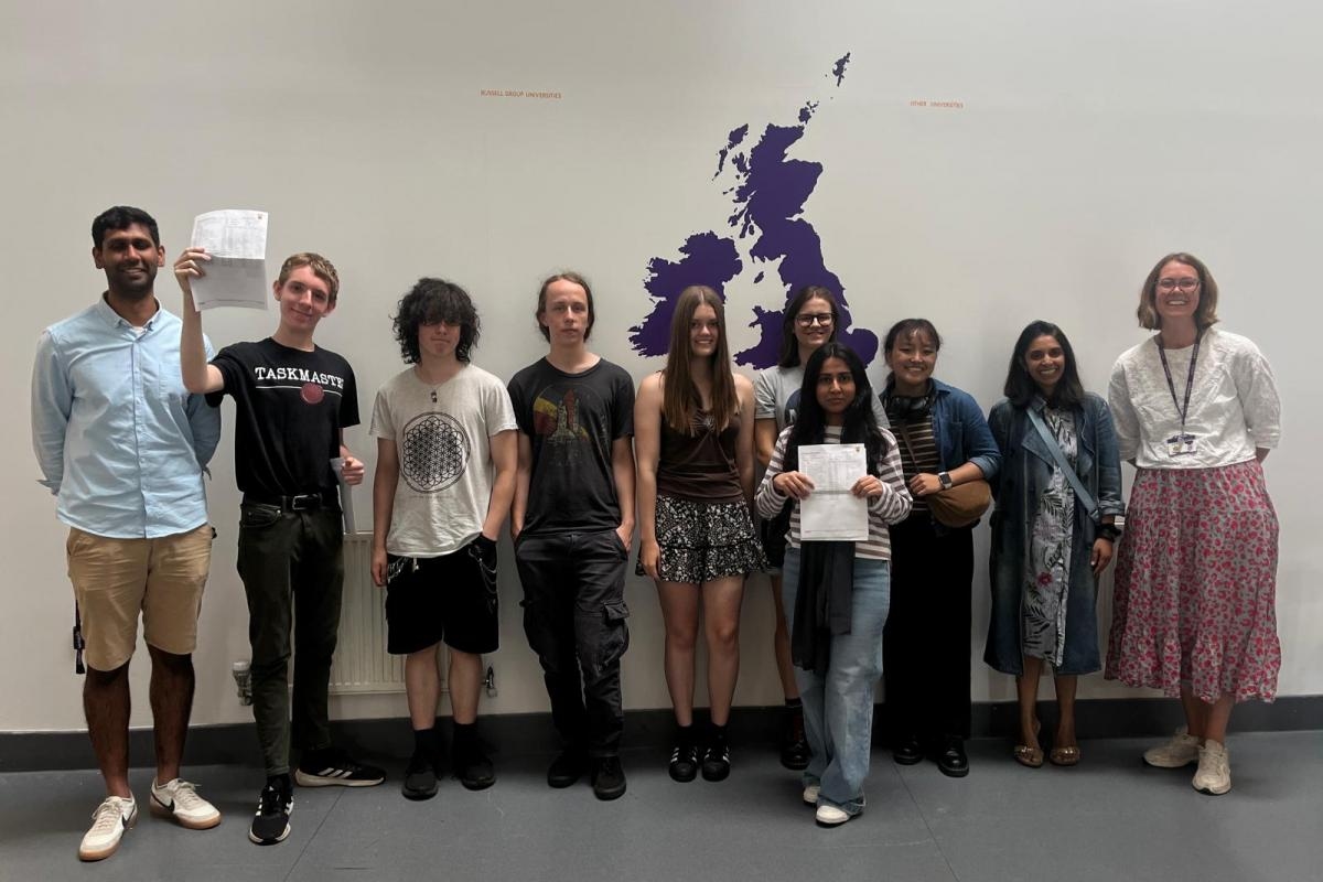 City school's Maths cohort have 'historic' A-level results day with 15 A*s