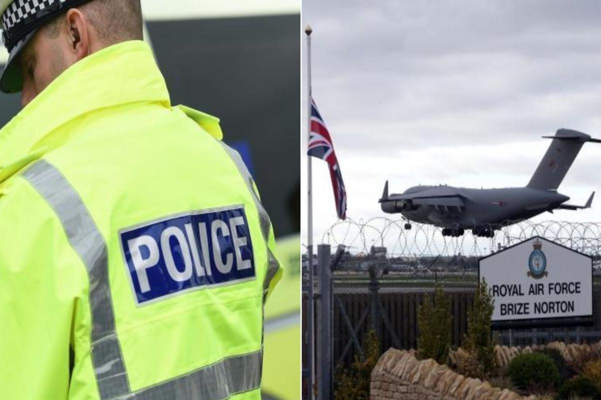 Another arrest in Oxfordshire terrorism probe after RAF aircraft damaged