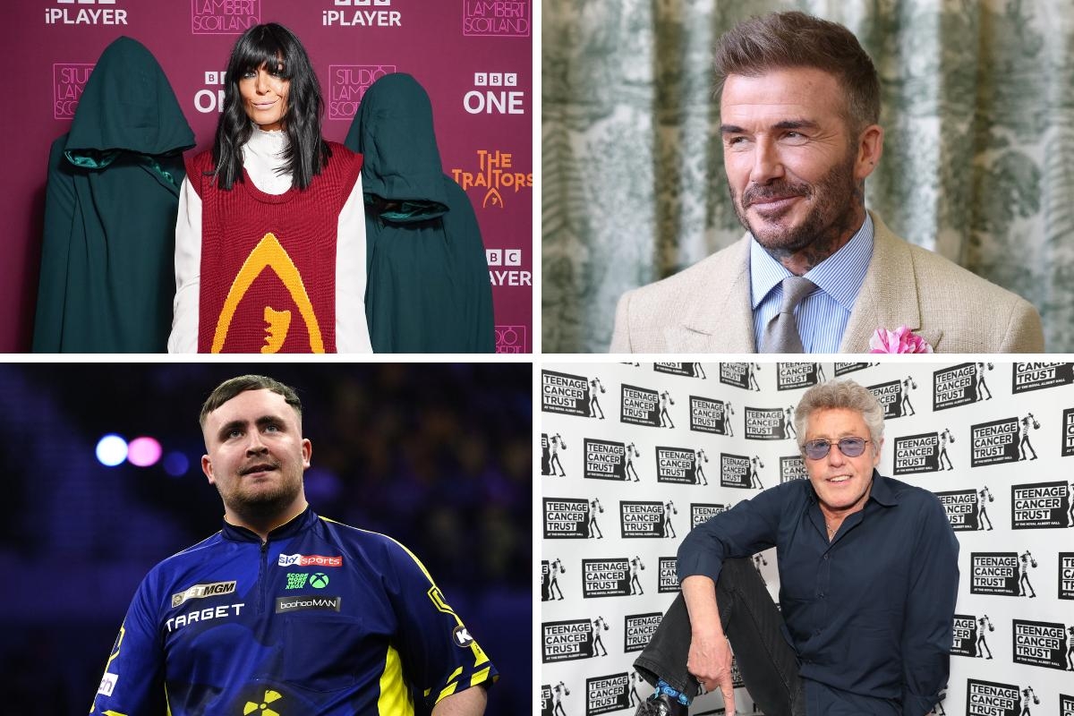 Celebrities on Birthday Honours list from David Beckham to Claudia Winkleman