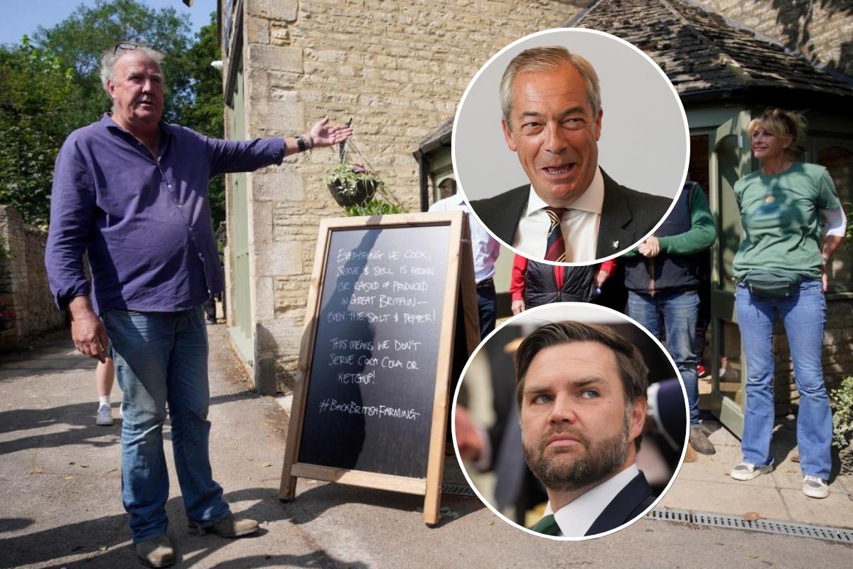 Nigel Farage will 'without a doubt' meet JD Vance at Jeremy Clarkson pub