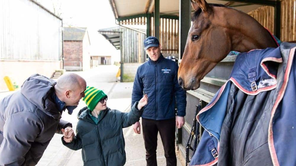 Nine-year-old hopes to be lucky charm for Grand National runner