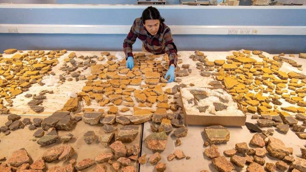 Archaeological ‘jigsaw' reveals 2,000-year-old Roman wall paintings