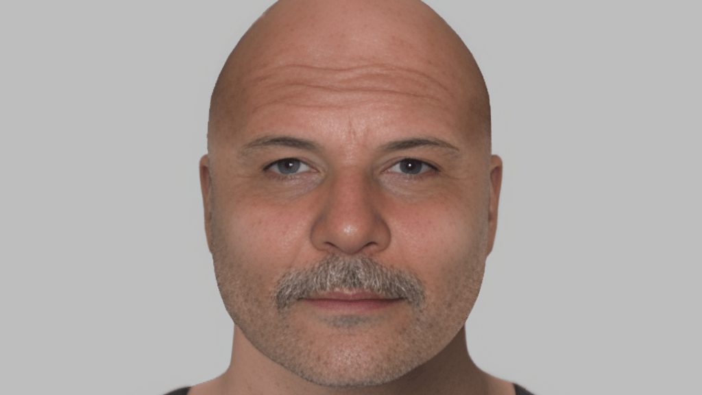 E-fit image released after man's body discovered on Somerset beach