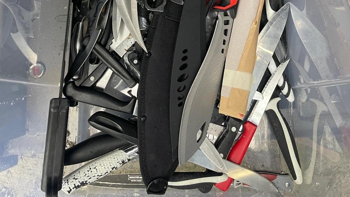 First UK hospital knife amnesty has ‘terrifying' results