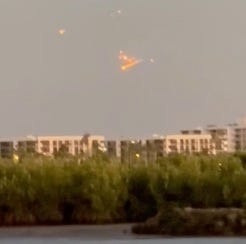 Palm Beach County residents shoot video of Elon Musk's Starship breaking apart