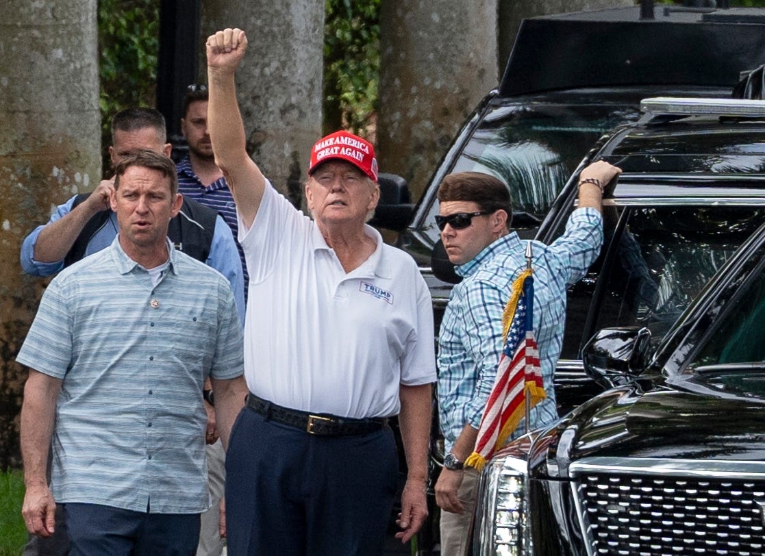 Trump doesn't care about ‘working from home' when he's doing it at Mar-a-Lago