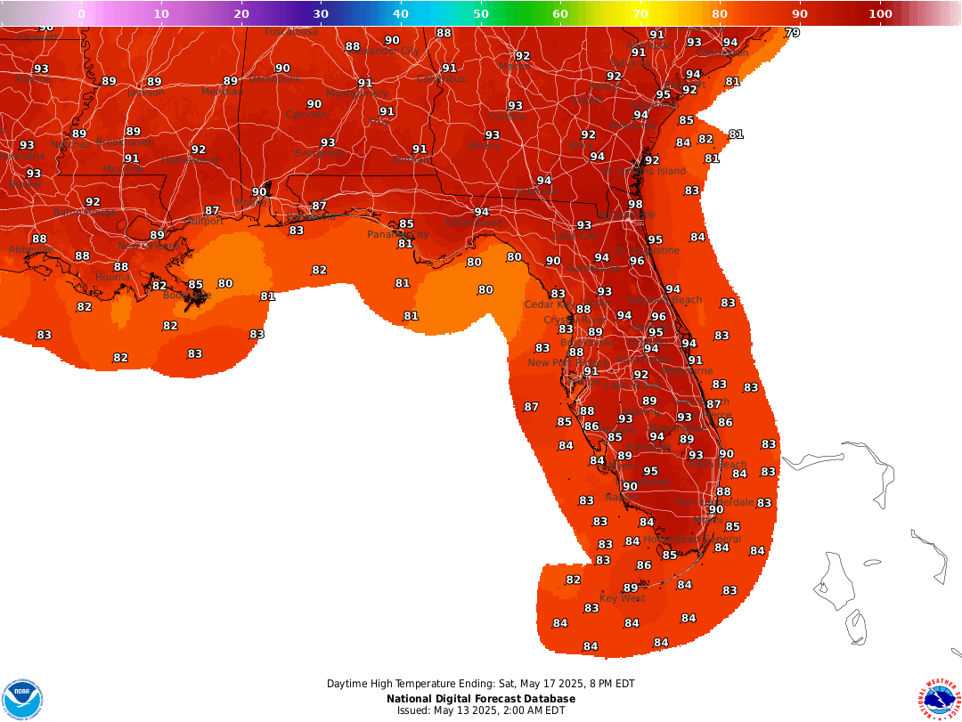 Enjoy the rain? Heat wave could bring near-record-high temperatures to Florida. See forecast