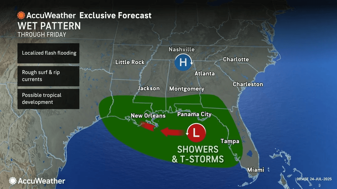 National Hurricane Center now tracking 4 waves in Atlantic, Caribbean, rain from Gulf system
