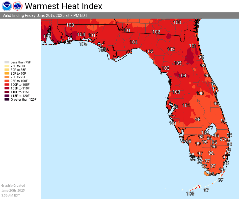 National Hurricane Center tracking 4 tropical waves. Dangerous heat expected in Florida
