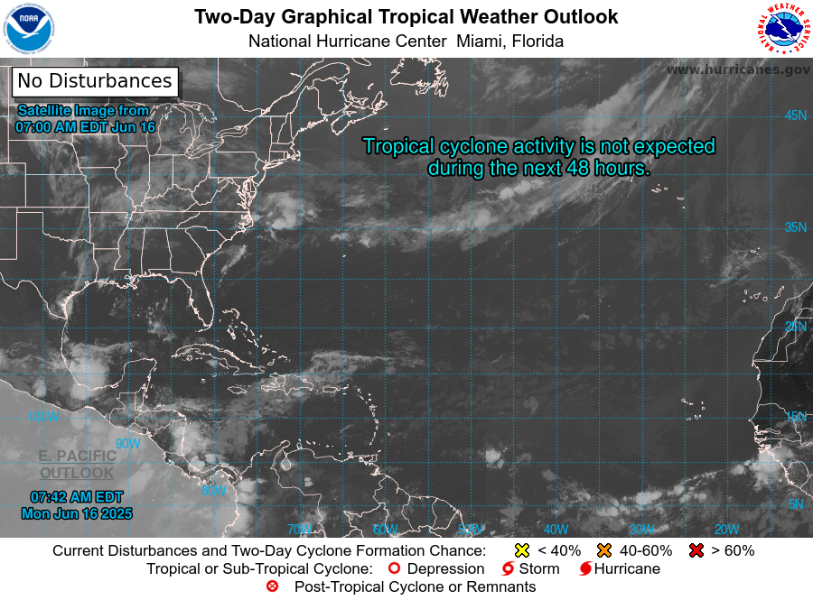 National Hurricane Center watching 3 tropical waves. Heat index could hit 105 in Florida