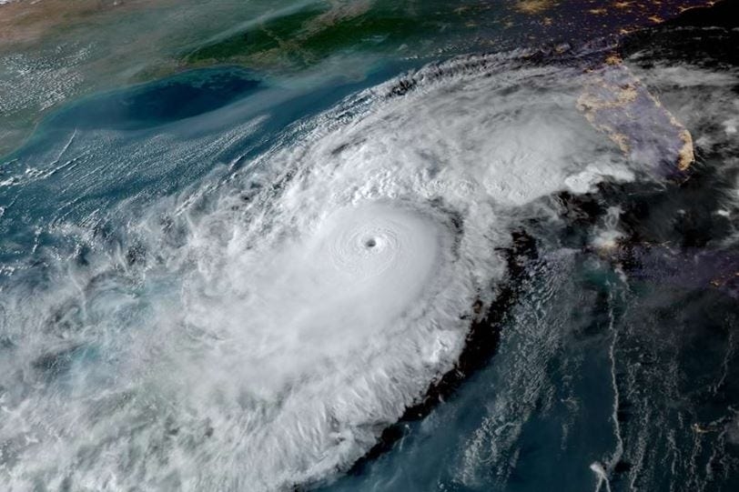 Bumpy flight into Hurricane Milton on NOAA's WP-3D aircraft known as 'Miss Piggy' on Oct. 8, 2024.