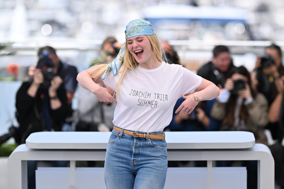 Former Child Star Turns Heads in Glamorous Strapless Gown at Cannes