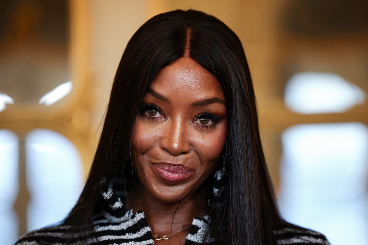 Legendary Supermodel, 55, is Unrecognizable with Blonde Hair in Sheer Lace Dress