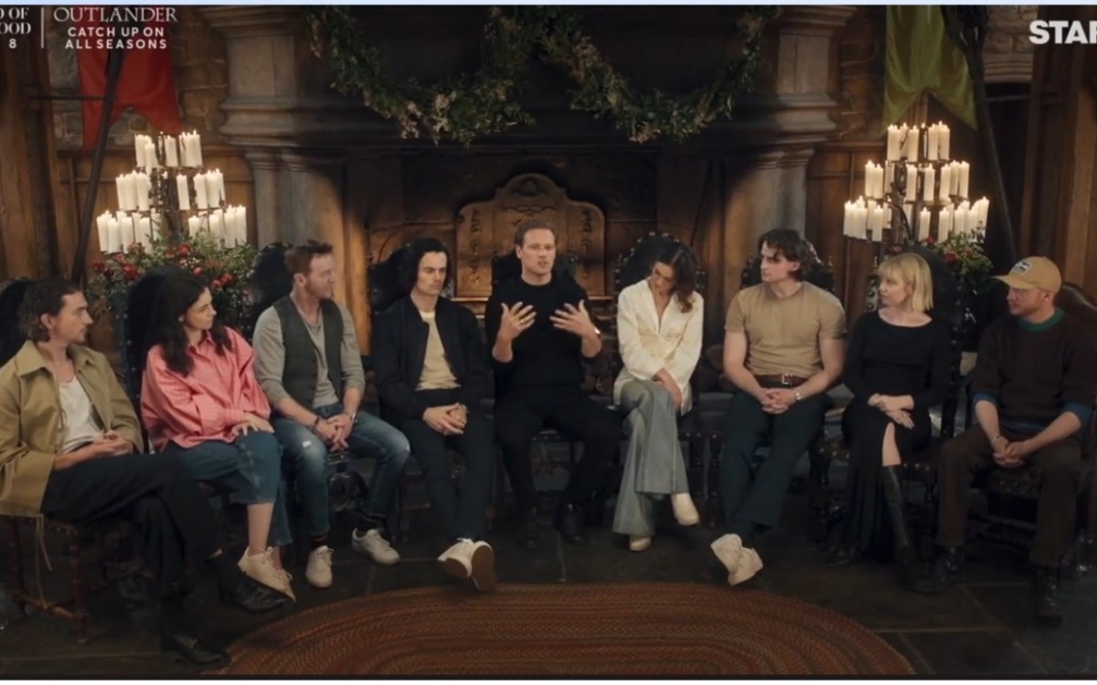 'Outlander' Star Sam Heughan Talks the 'Amazing' Fraser Clan Old and New (Exclusive)