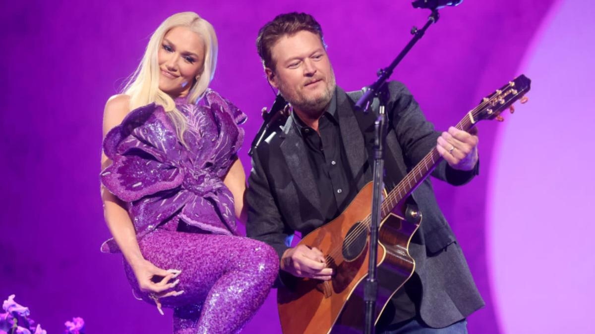 Gwen Stefani Gives Glimpse at 'Real Life' With Blake Shelton and Kids: 'Gorgeous Family'