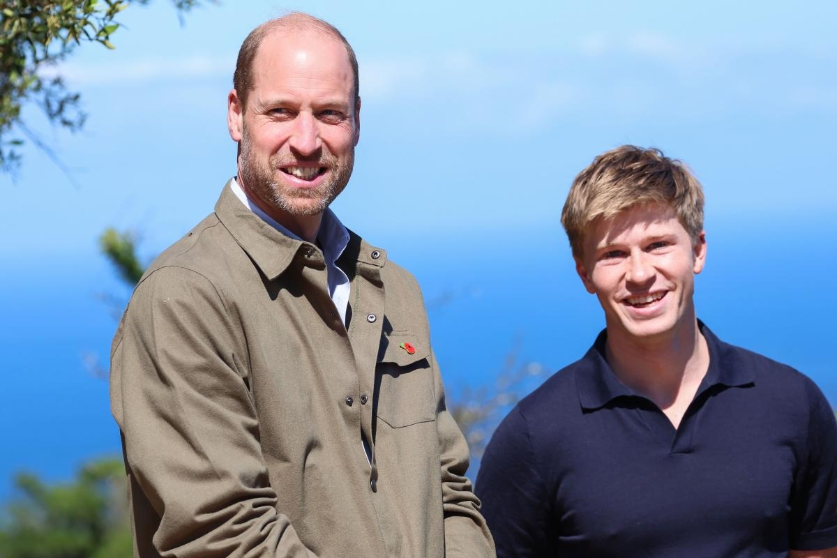 Prince William Has 'Terrifying' Warning for Anyone Meeting Robert Irwin
