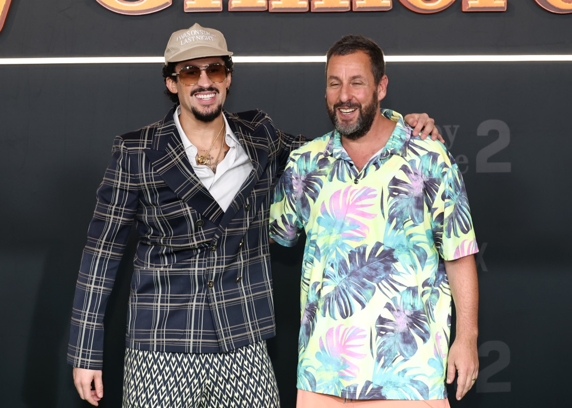 Bad Bunny Dishes on His 'Happy Gilmore 2' Scene With Travis Kelce