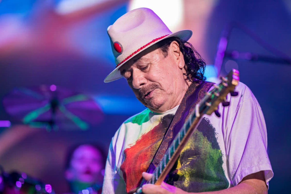 Guitar Legend Carlos Santana Postpones Second Show, Shares Health Update