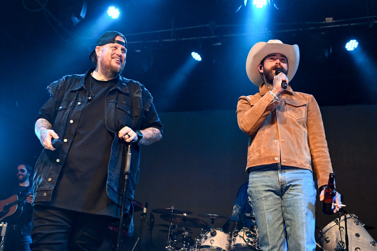 Post Malone Gets Emotional After Jelly Roll Delivers Touching Speech During Live Show