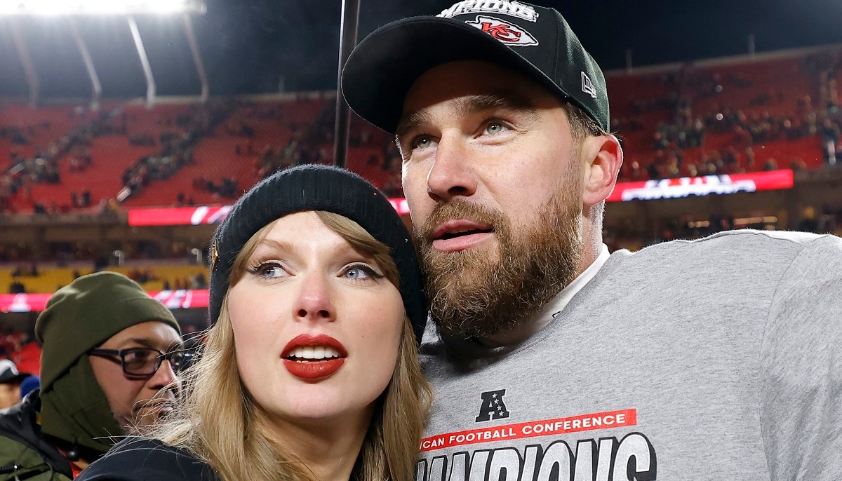 Taylor Swift & Travis Kelce Enjoy Rare Date Night—and Fans Can't Stop Roasting His Outfit