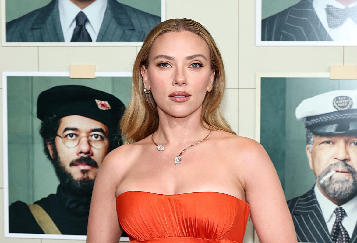Scarlett Johansson Is Nearly Unrecognizable on Set of New Film