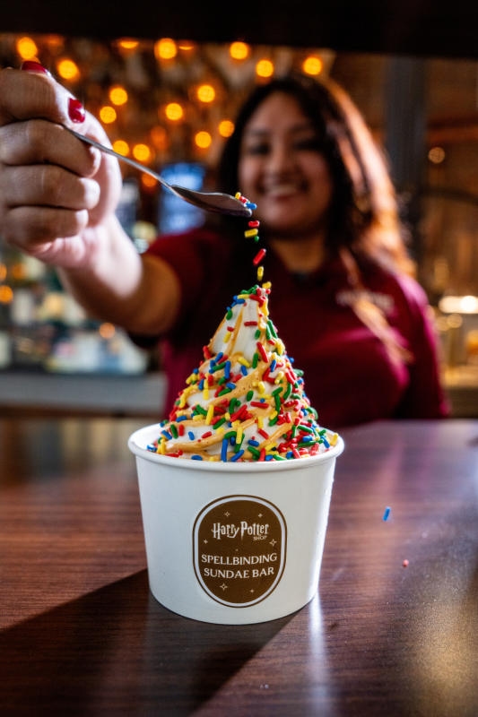 Harry Potter Stores Are Serving Butterbeer Sundaes for National Ice Cream Day