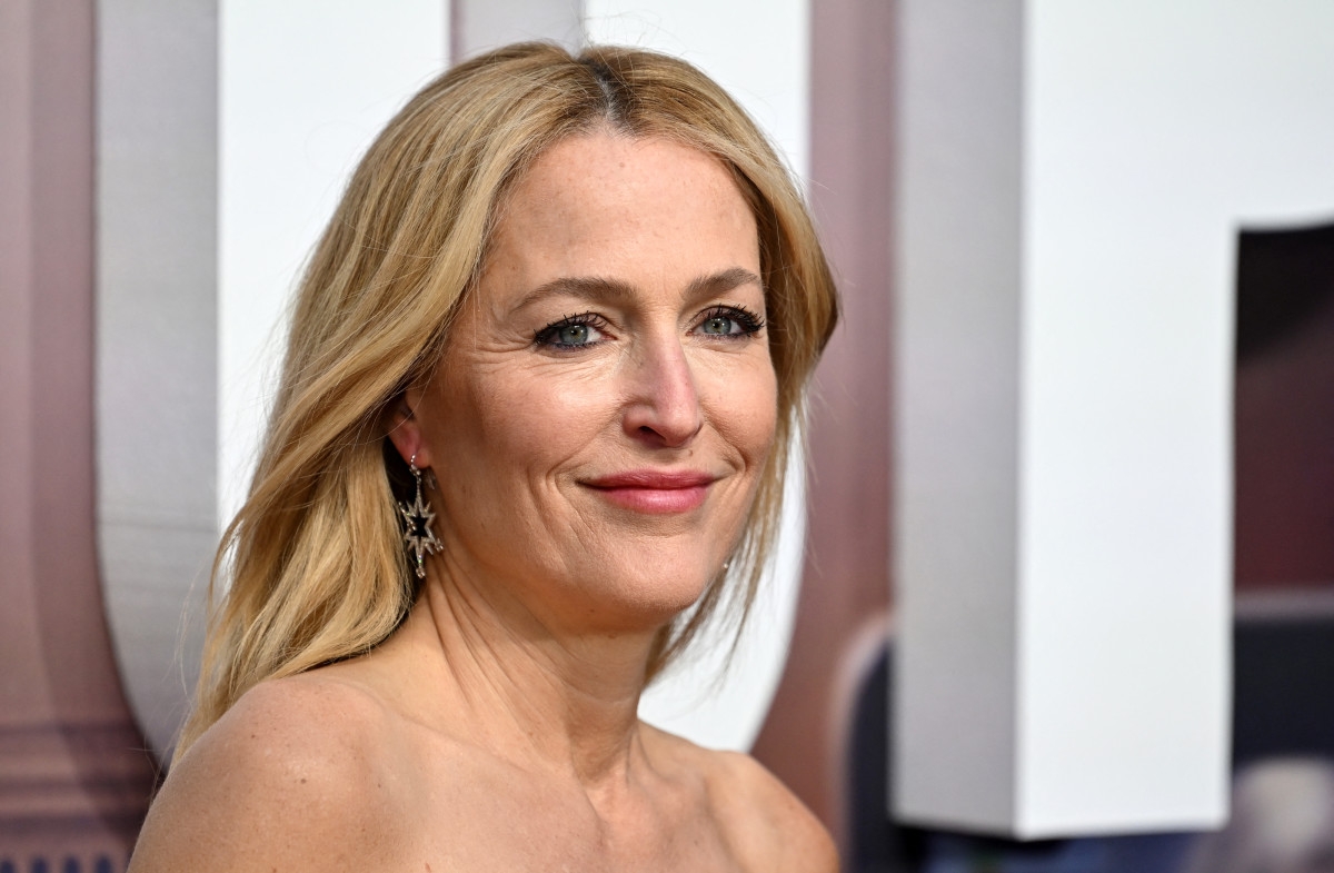'X-Files' alum, 56, Stuns on Cannes Red Carpet in Bold Look