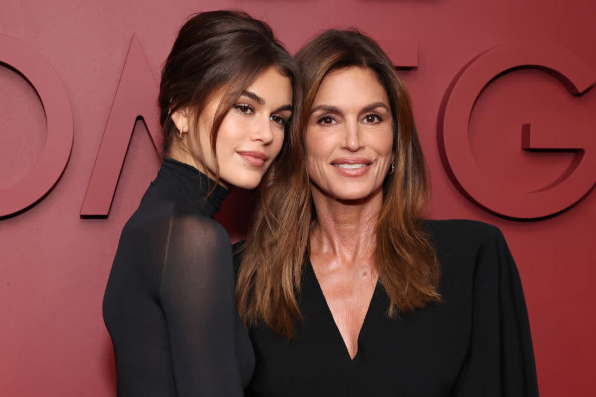 Cindy Crawford's Daughter, 23, Turns Heads Kissing Son of Famous Actor