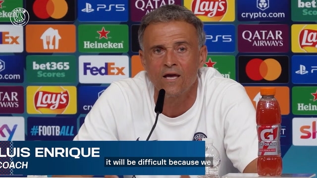 Luis Enrique on PSG's mentality ahead of the Super Cup and the upcoming season